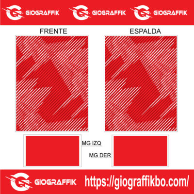 JAPON GEOMETRICO RED