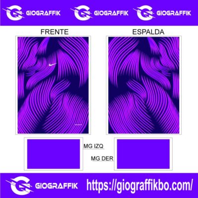 RUNNING JERSEY MORADO