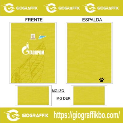 ZENIT PORTERO YELLOW 2024-25