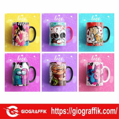 TAZA CARICATURA SAN VALENTIN