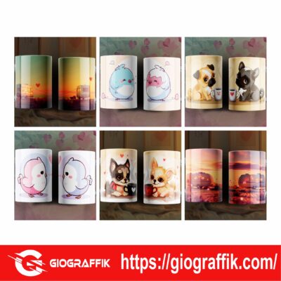 TAZAS ANIMADAS SAN VALENTIN