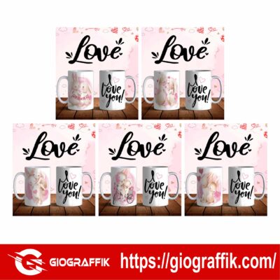 LOVE CONEJO ILUSTRACION SAN VALENTIN