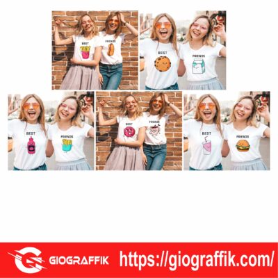 BEST FRIENDS CAMISETAS SAN VALENTIN