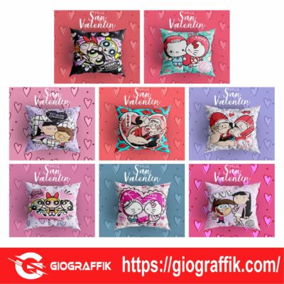 COJIN AMOR DIBUJOS ANIMADOS