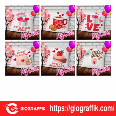 COJINES AMOR SAN VALENTIN