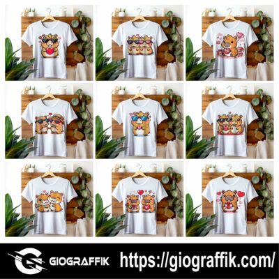 CAPIBARA SAN VALENTIN HOJAS