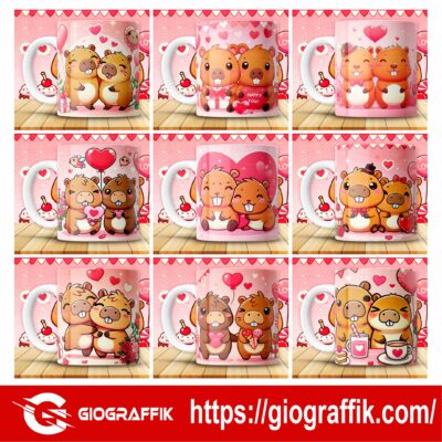 CAPIBARA SAN VALENTIN ROSADO