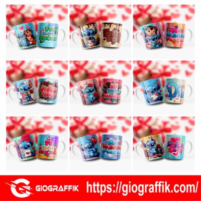 STICH FRASES DIBUJOS SAN VALENTIN