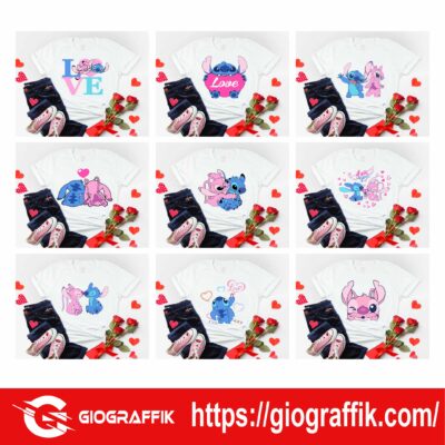 PLAYERAS STITCH SAN VALENTIN